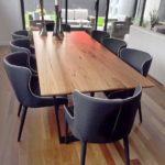 Long dining table