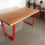 Timber top desk