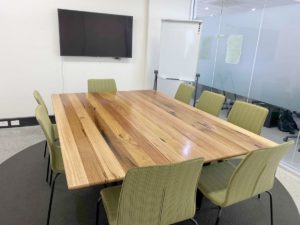 Video conferencing table